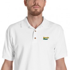 Polo Shirt with Embroidered BowlsChat Name
